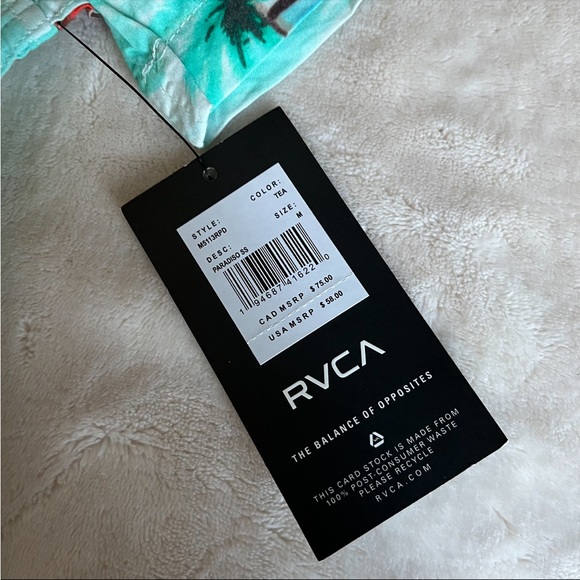 RVCA paradiso tropical print button down - Picture 5 of 10